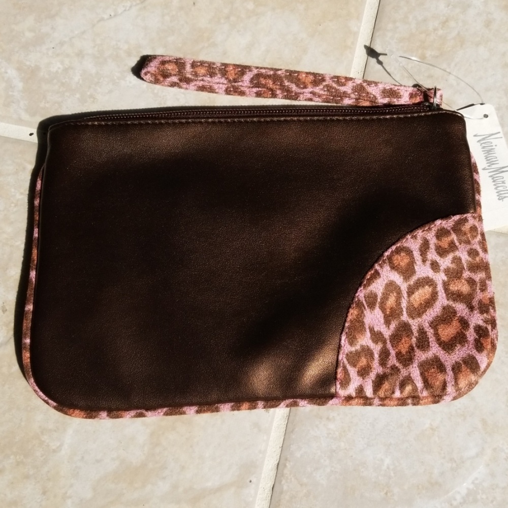 Neiman Marcus Wristlet/Cosmetic Bag